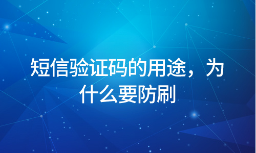 验证码防刷