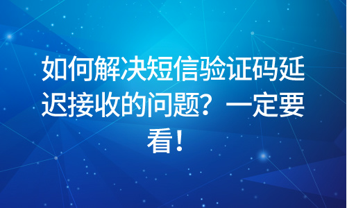 验证码延迟 验证码延迟
