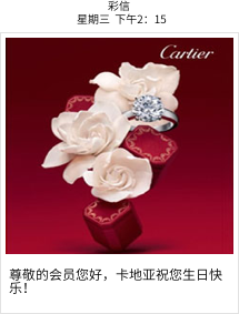生日祝福彩信案例