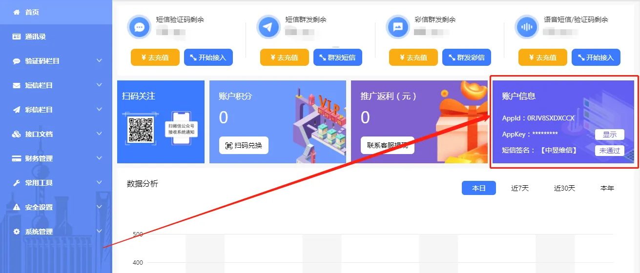 语音验证码平台接口