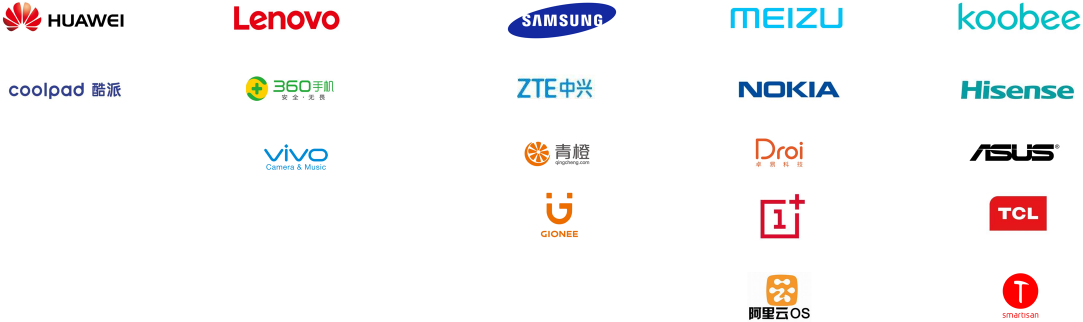 主流手机厂商