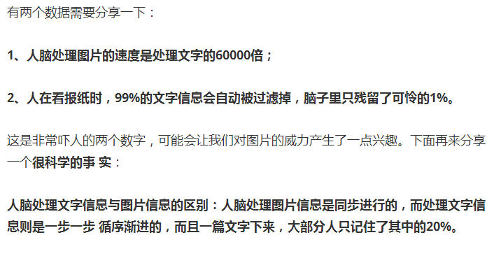 图片和文字视觉冲击力数据