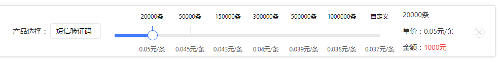 短信通知价格